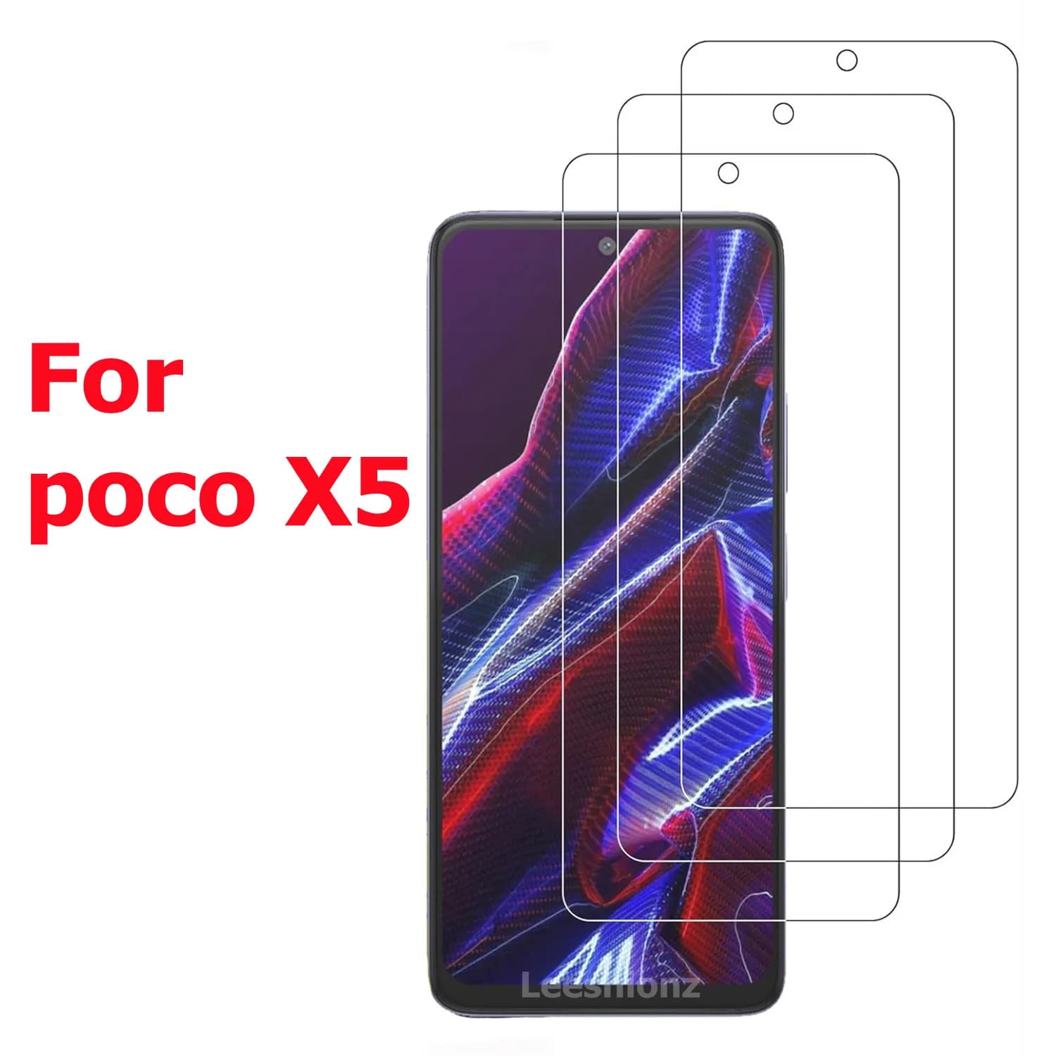 Proteggi schermo Per poco X5 5G Vetro temperato 9H Trasparente Trasparente Antigraffio