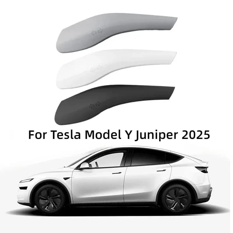 Copertura protettiva per leva del cambio per Tesla Model Y Juniper 2025 Volante in silicone Tasca per sterzo Accessori per custodia per ginocchiera