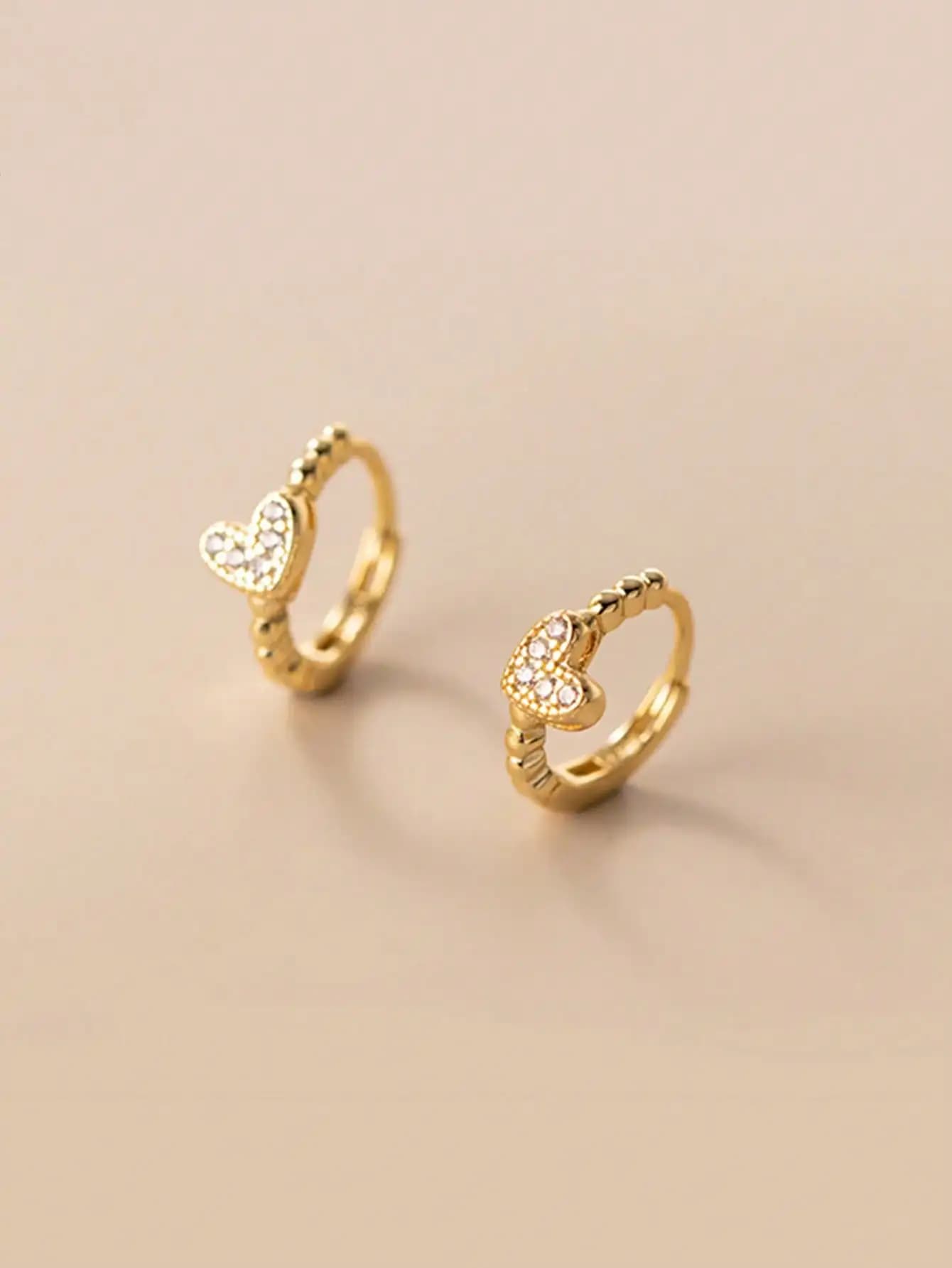 1 paio di eleganti orecchini a cerchio con zirconi cubici, adatti per le donne, possono essere indossati per matrimoni, feste, fidanzamenti, anniversari, regali di San Valentino