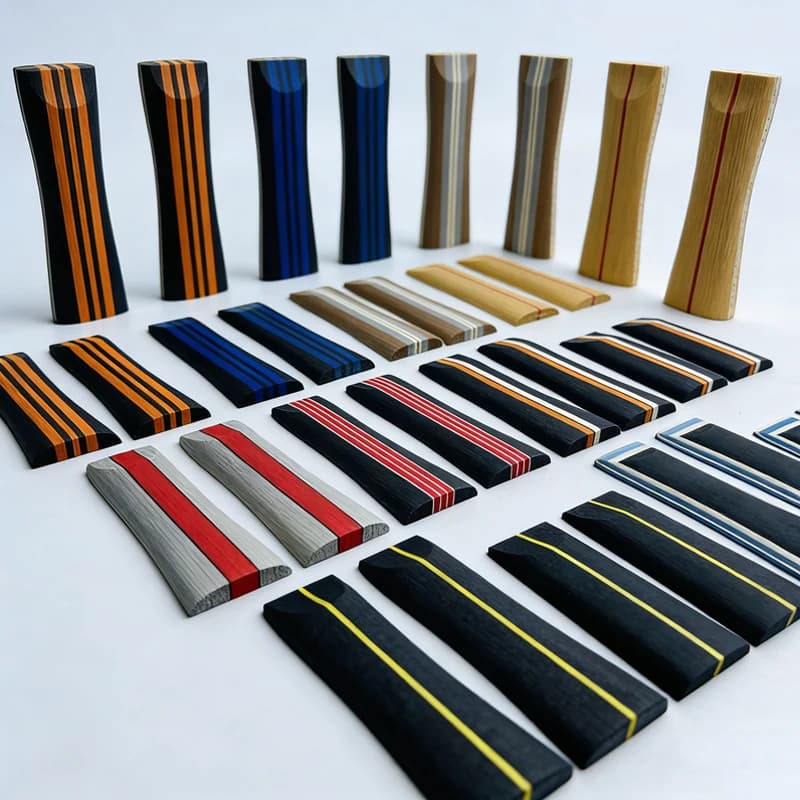 Table Tennis Blade Handle Racket Grips DIY FL/CS High Quality Sweat Absorbent & Non‑Slip for Rackets Grips Accessory 1 Pair