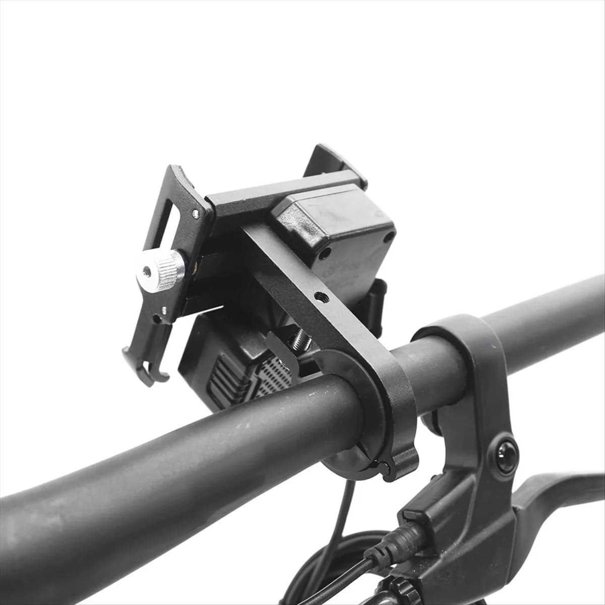 Supporto per telefono per biciclette elettriche N17R con funzione di ricarica USB con altoparlante Bluetooth Uscita 5V 2A per manubrio da 22 mm