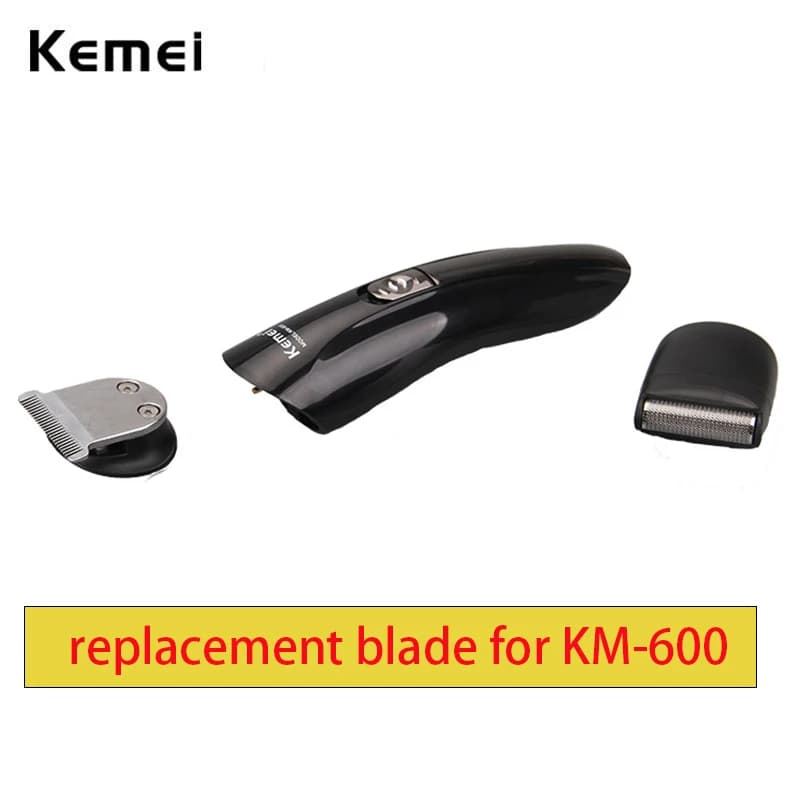 Kemei 600 Lama di ricambio KM-600 Rasoio Lama extra Testina Lama per trimmer Parti originali per la rasatura della barba