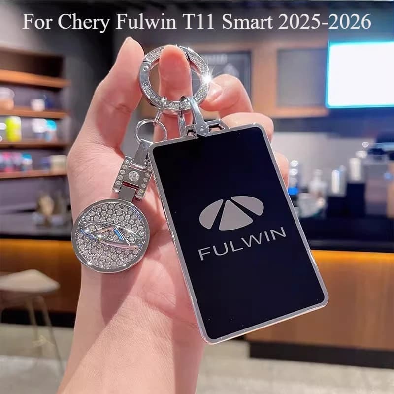 Custodia per Chiave Smart per Chery Fulwin T11 2025-2026 | Custodia Protettiva con Blocco NFC e Armatura Anti-Caduta