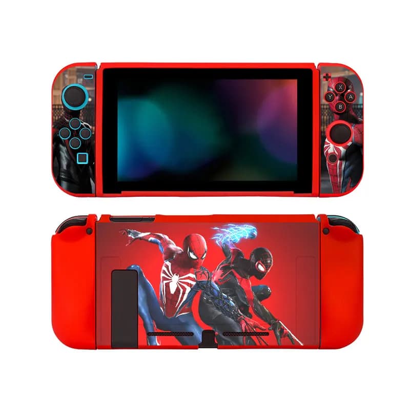 Custodia Cool Spider per Nintendo Switch Console di gioco Oled Joy Con Controller Shell Custodia protettiva morbida in silicone TPU Accessori