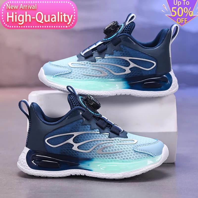 New Sport Shoes Spring for Kids, Soft Footwear for Foot Protection, Flexible Running Shoes for Workmanship and Daily Use