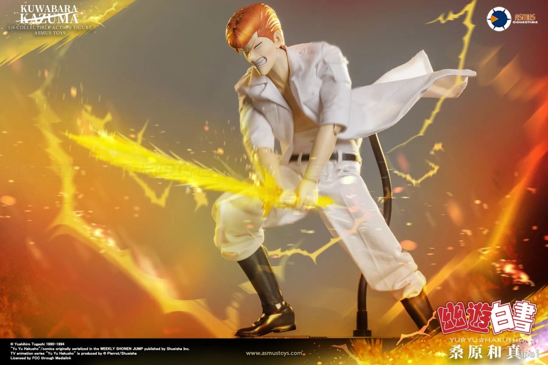 【Disponibile】Giocattoli originali Asmus Toys YuYu Hakusho Kuwabara Kazuma 1/6 Action Figure Giocattoli Regalo