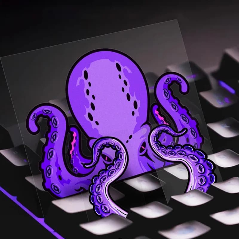 1PC Cthulhu-style Octopus Sea Monster Motorcycle Stickers Waterproof DIY Scooter Body Fuel Tank Fairing Laptop Vinyl Decals