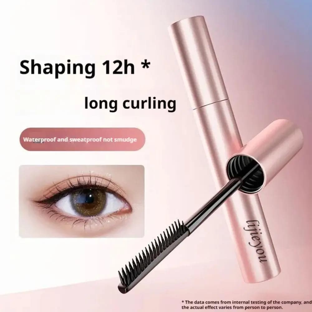 Allunga le ciglia Mascara nero Volume extra Ultra-fine femminile Impermeabile Ciglia naturali Curling Occhi Trucco cosmetico