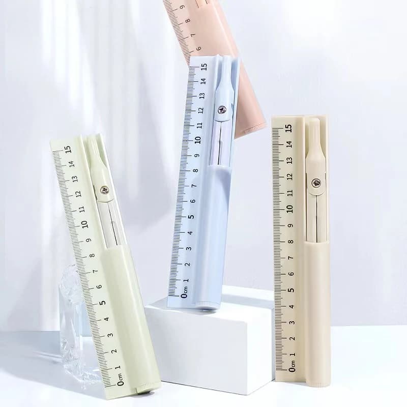 Multi Functional Compass Pen 3-in-1 Pencil Dual-purpose Drawing Design Student Stationery Exam Drawing Tool