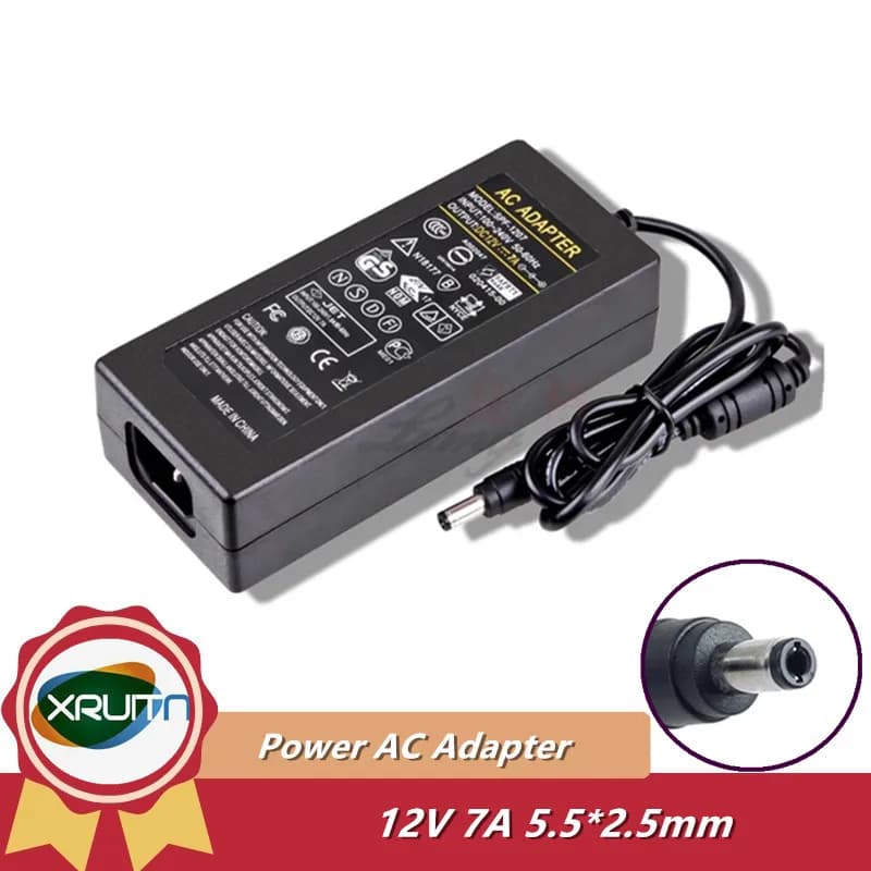 Caricatore adattatore adattatore CA di commutazione AC-DC di ricambio 12V 7A per alimentatore Synology Disk Station DS110j DS210j DS211 DS211J