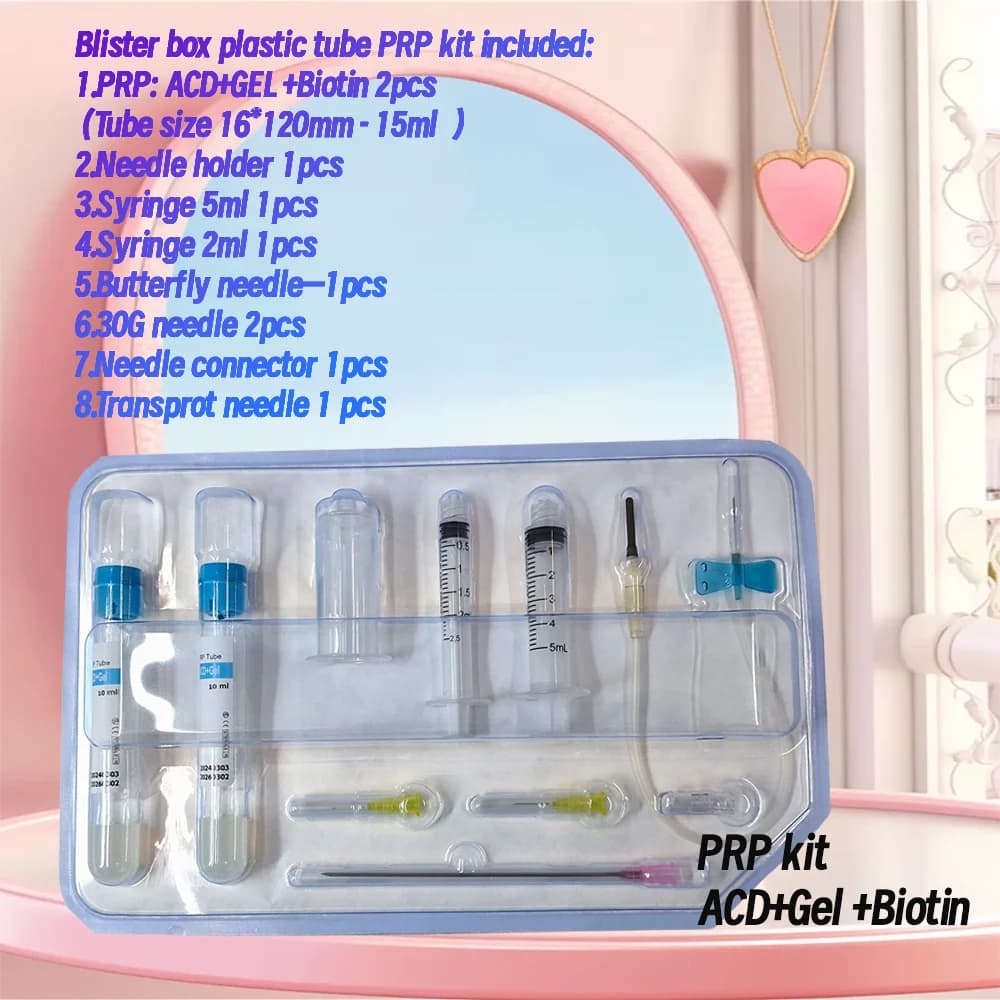 Kit PRP ACD+Gel+Biotina