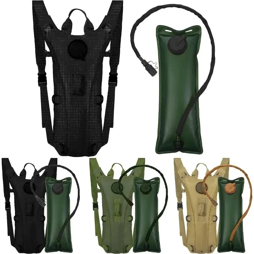 Waterproof backpack for tactical hydration with 3 liters bag water bag backpacks for outdoor sports for cycling tourism and camping