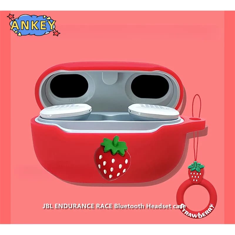 Case for JBL Endurance Race TWS Protective Silicone Cute Cartoon Covers Wireless Earbuds Shell TWS Headphone Portable