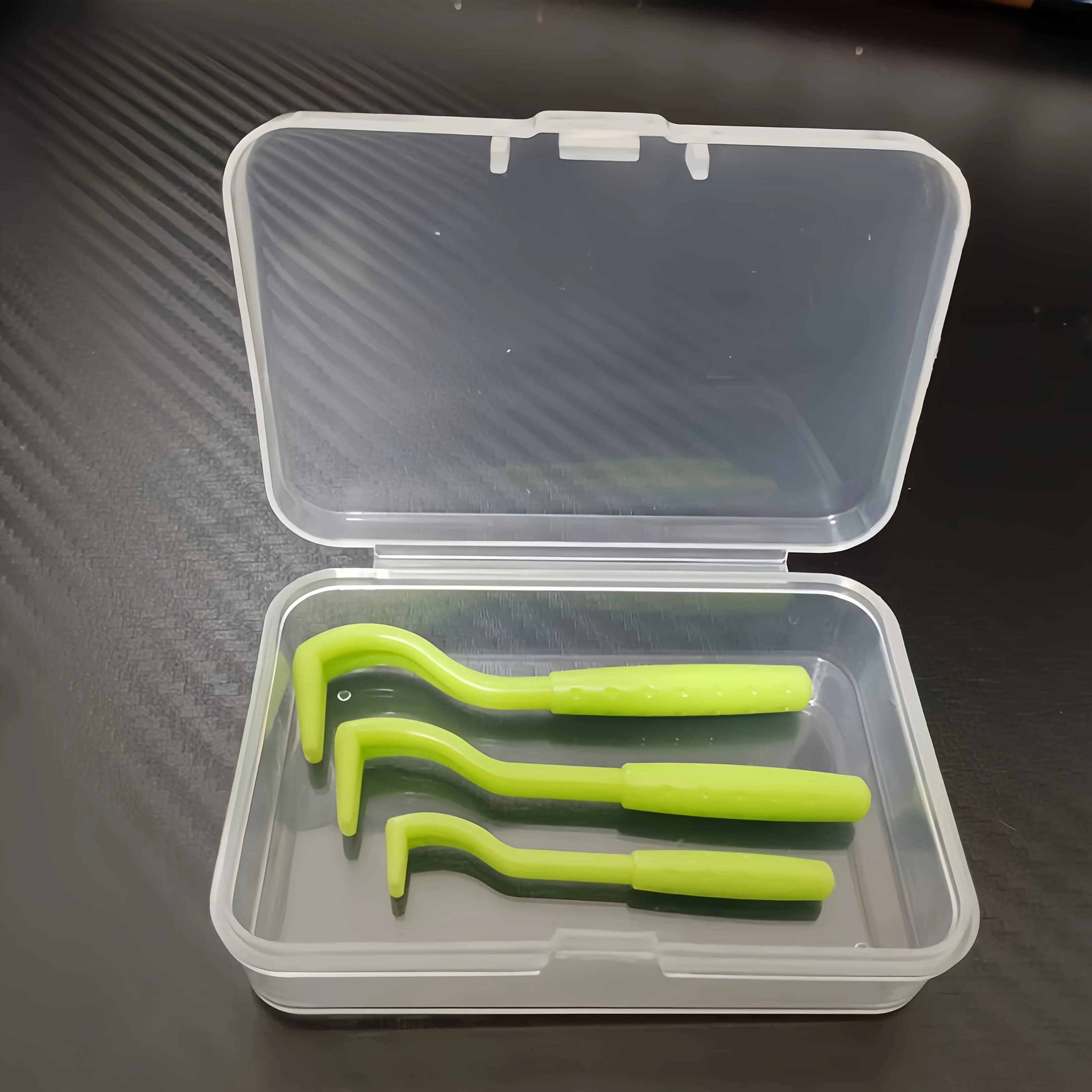 Set di 3 strumenti per la rimozione dei punti neri, multicolore, efficiente e sicuro, kit per la rimozione dei pulci per animali domestici e persone.