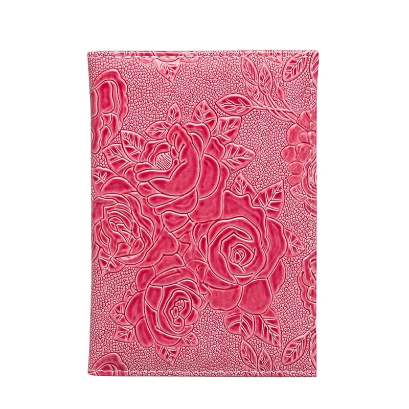 Fashion Flowers Passport Cover Women Travel Wallet Case for Passports Cute Passport Proctector Ladies Gift