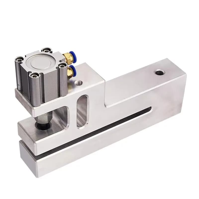 Pneumatic punching machine for plastic bags with 2 mm 5 mm 15 mm PP film Pneumatic punching machine for round holes 8 mm
