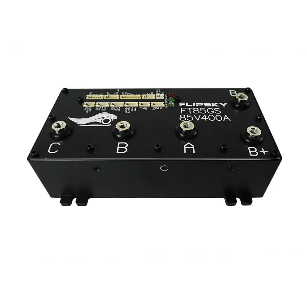 Flipsky FT85GS Esc 85v 400a Con custodia in alluminio Non-vesc per robot da combattimento E-foil Tavola da surf Agv Robot