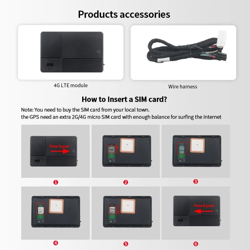 EASYGUARD Smartphone APP Controllo Modulo 4G LTE e localizzazione GPS per prodotti EasyGuard Usafe per smartphone IOS e Android