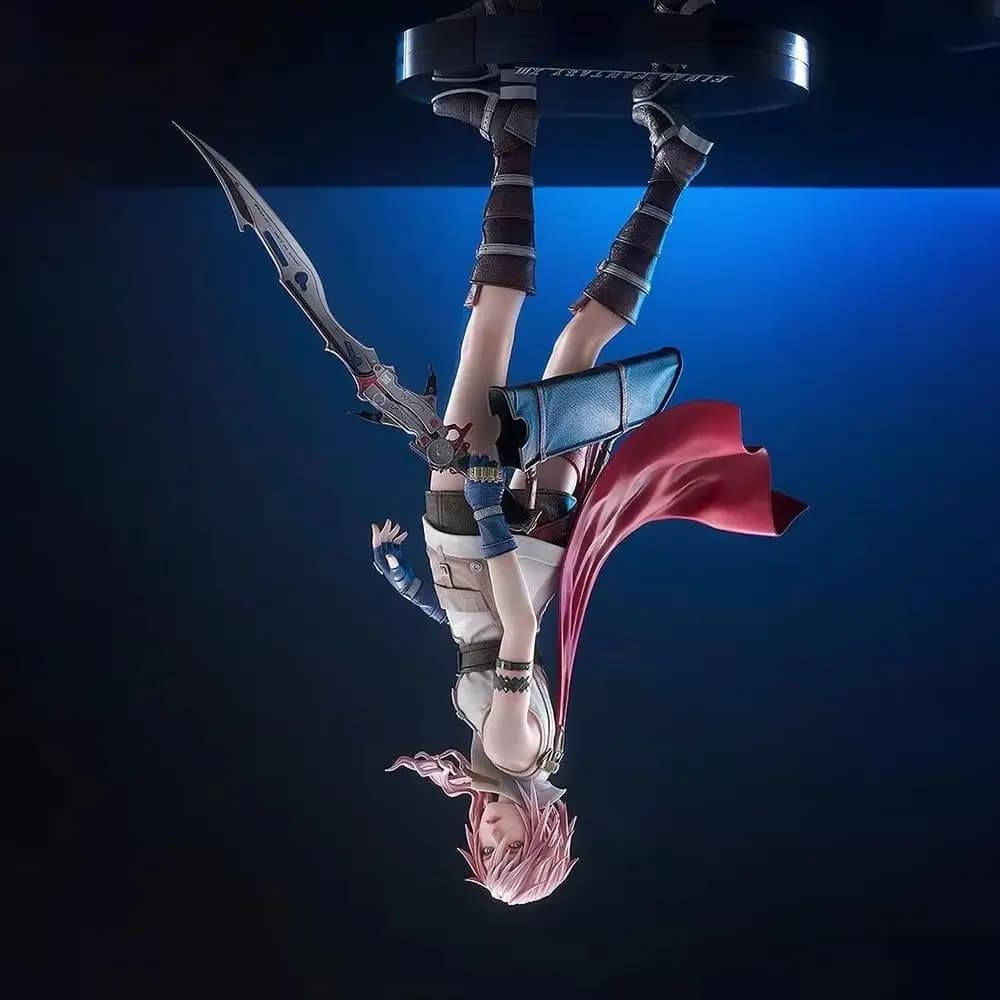 100% originale Good Smile Company, Square Enix Pop Up Parade Final Fantasy XIII Lightning Anime Figure Garage Kit Regalo di compleanno