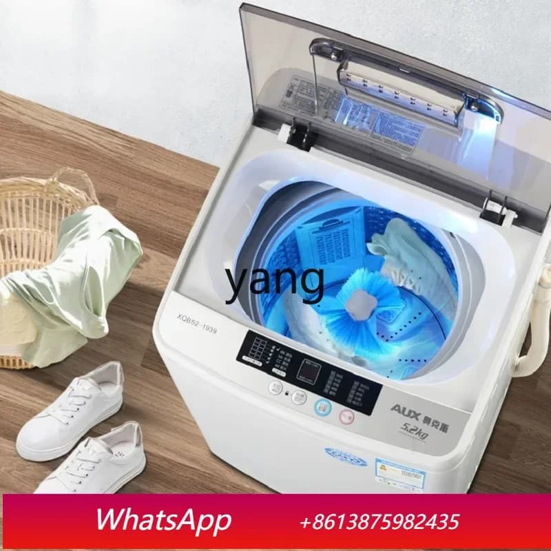 Lcx Spazzola Automatica per Scarpe, Mini Lavatrice Domestica Compatta