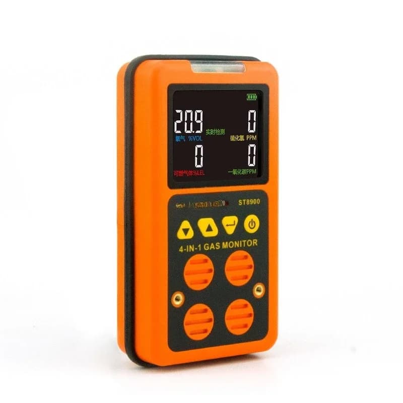 Rilevatore di Gas ST8900/8990/8930 per Ossigeno, Monossido di Carbonio e Acido Solfidrico