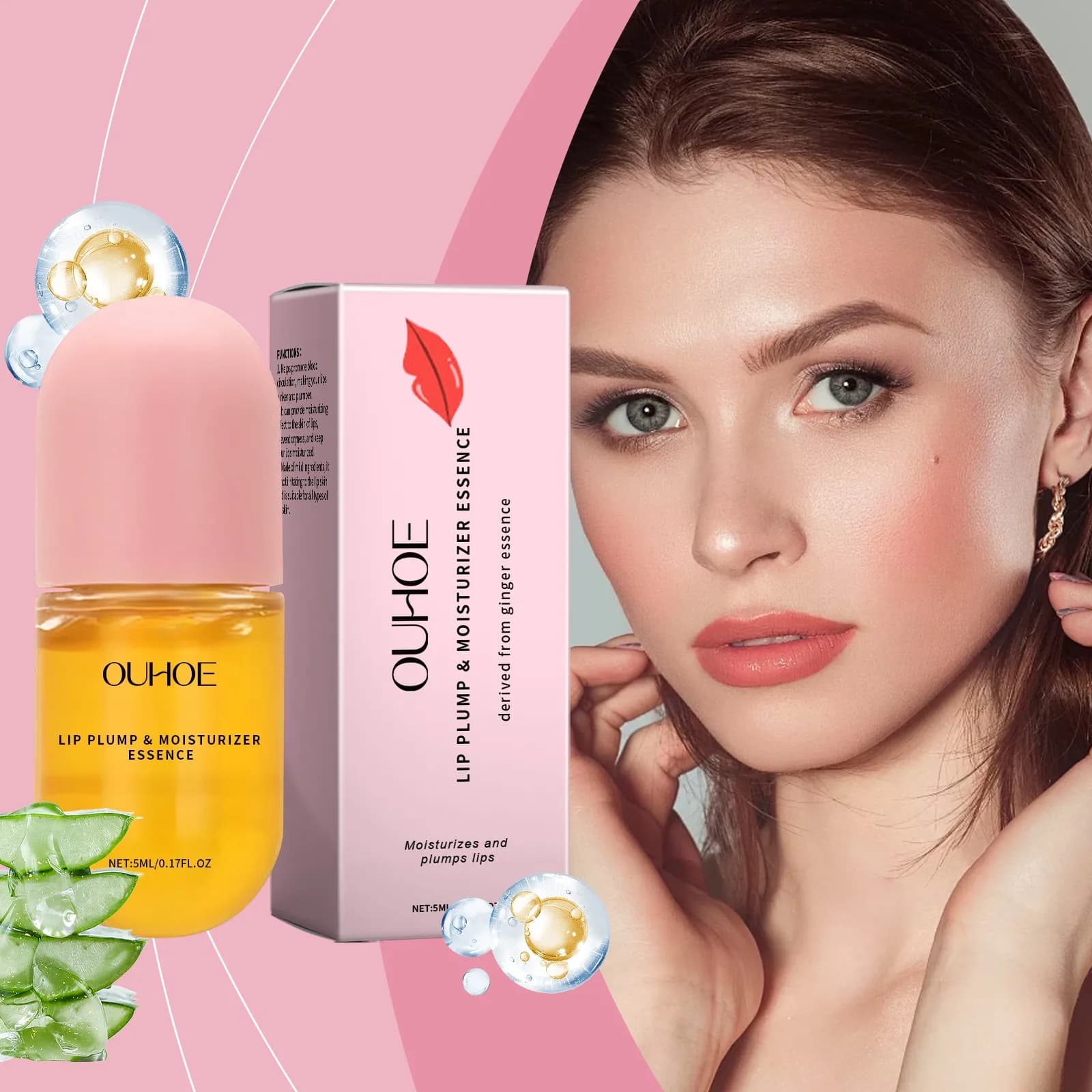 Moisturizing and Moisturizing Lip Oil, Carnose and Moisturizing Lips, Moisturizer