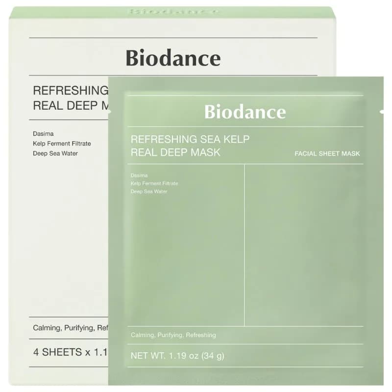 BIODANCE Real Deep Mask Toner Pads Peptide Serum Cleanser Collagen Plumping Hydration Firming Gentle Daily Skin Care