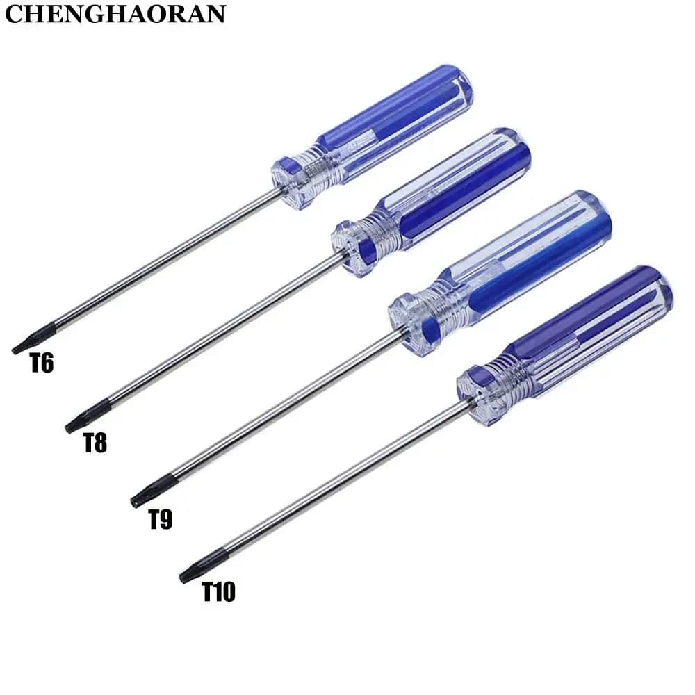 T6 T8 T9 T10 Torx Screwdriver Security Repair Tool For Xbox 360 One PS4 PS5 Controller Tamperproof Hole Repairing Opening Tool