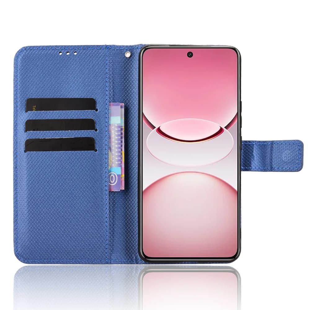 Wallet with slot for tabs Vibration leather case for live iqo Z10 Z9S Y300 Y200 Pro Plus 5G Anti-fall Strong magnetic cover