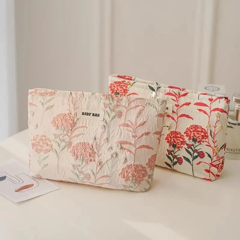 Borse Cosmetiche con Apertura a Cerniera, Porta Carte e Chiavi, Astuccio per Studenti con Disegni Cartoon, Portamonete, Borsa Portatile da Donna