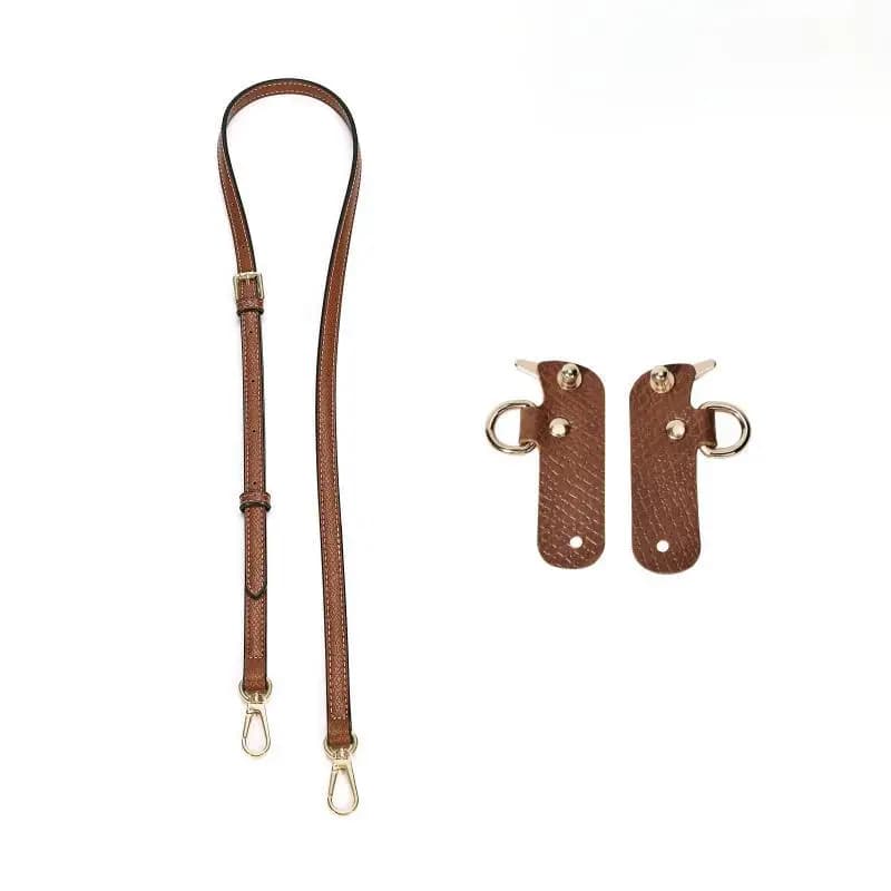 2026 Leather Replacement Crossbody Bag Strap For Longchamp Mini Bag Shoulder Strap Without Punching Modification Bag Accessories