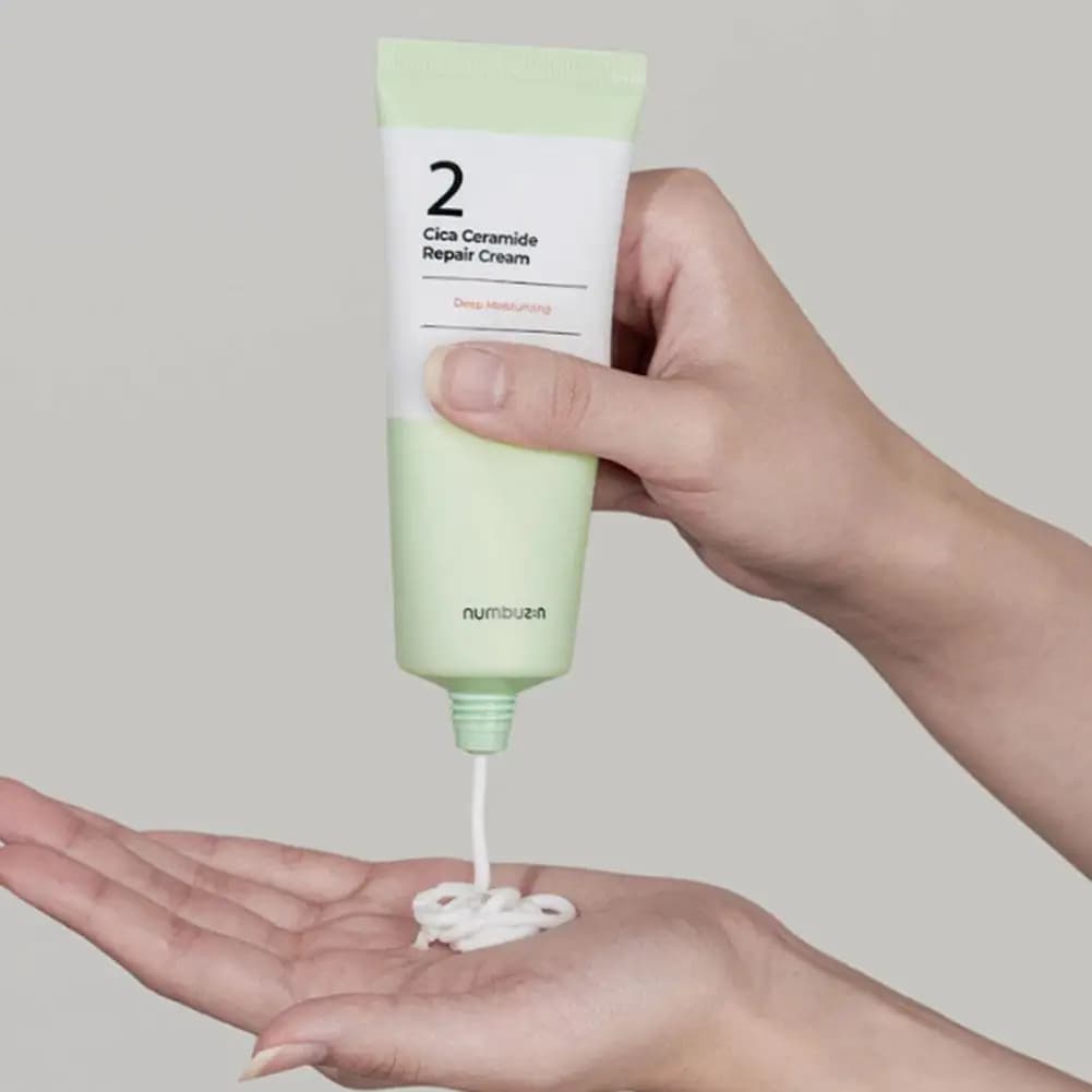 Numbuzin No.2 Centella Cream and Ceramide Reparation Barrier Cutanea Hydrating Deep Attenua Alloys Skin Care