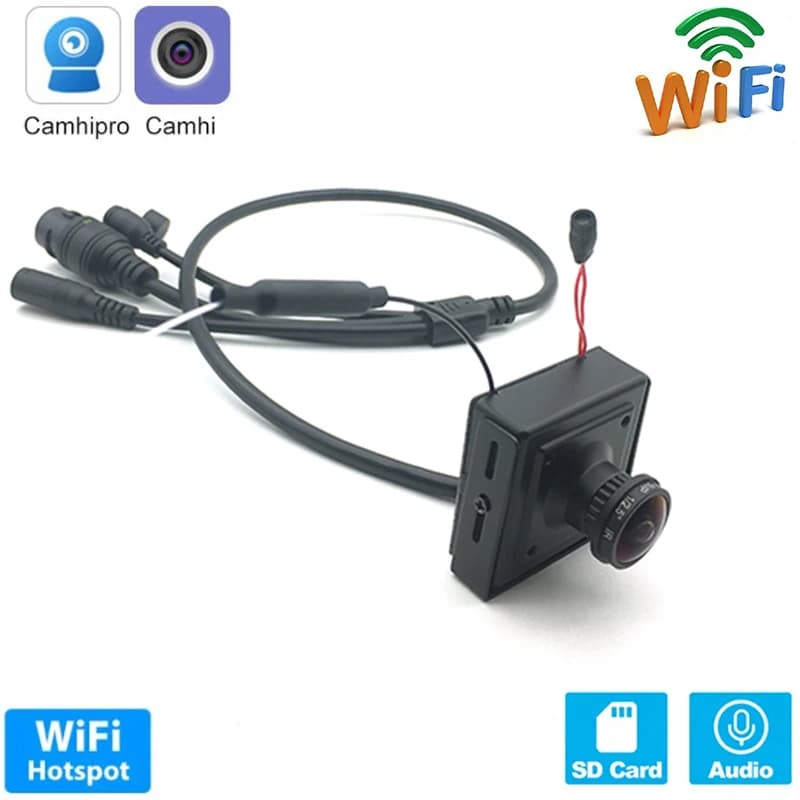 IMX335 IMX307 1920P 5MP 3MP 2MP Wide Angle Mini WIFI IP Camera Indoor Wireless Surveillance Home Security Onvif TF Card Slot