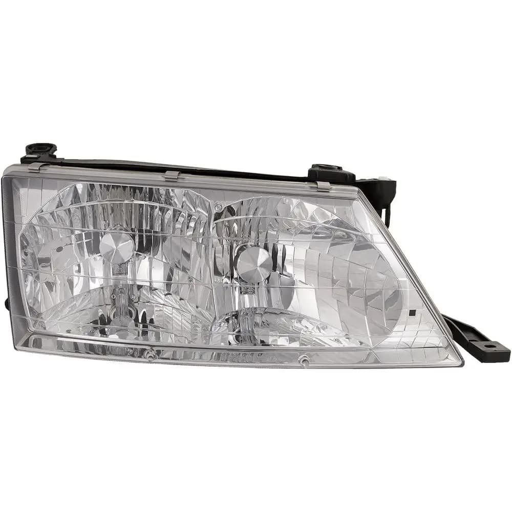 Faro Alogeno con Alloggiamento Cromato Compatibile con Toyota Avalon 1998-1999 Include Faro Destro Lato Passeggero