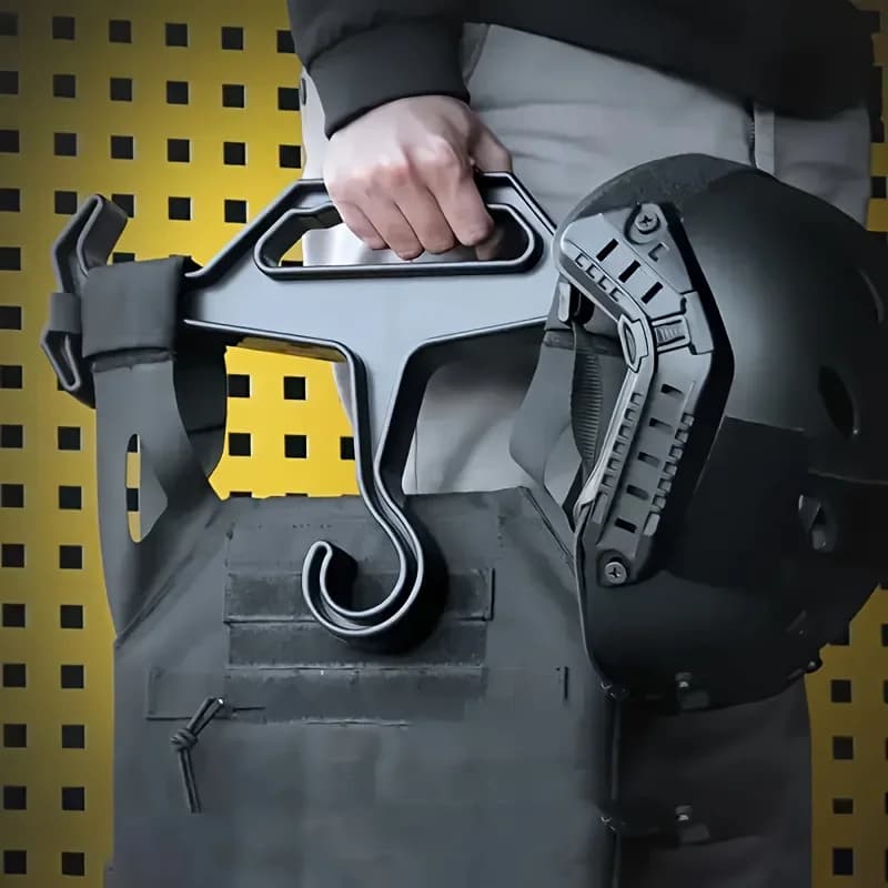 Multi Functional Heavy Tactical Equipment Display Rack-Hanger,Multi Hook Diving Suit Hanger,Capable of Carrying Large Equipment