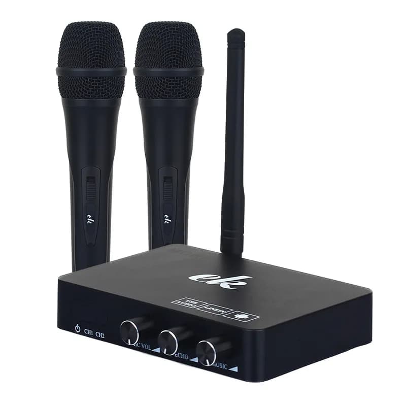 Palmare Wireless Karaoke microfono Karaoke Player Home Karaoke Echo Mixer System Digital Sound Audio Mixer Singing Machine