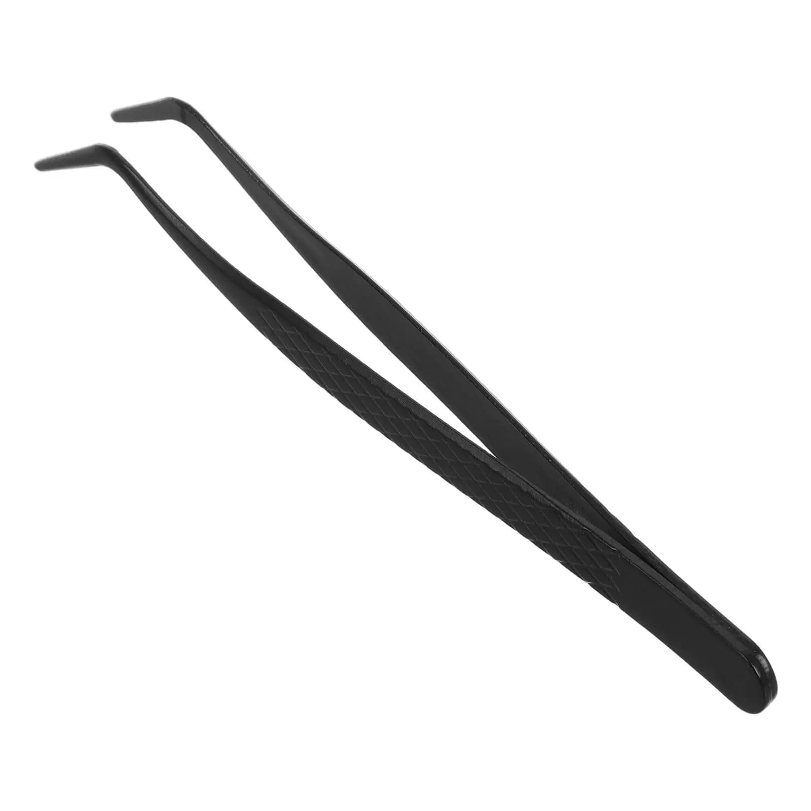 Mini Stainless Steel Grip with Round Toe, Precision Tool for Application Fin Eyelashes, Tool for Extension Eyelashes