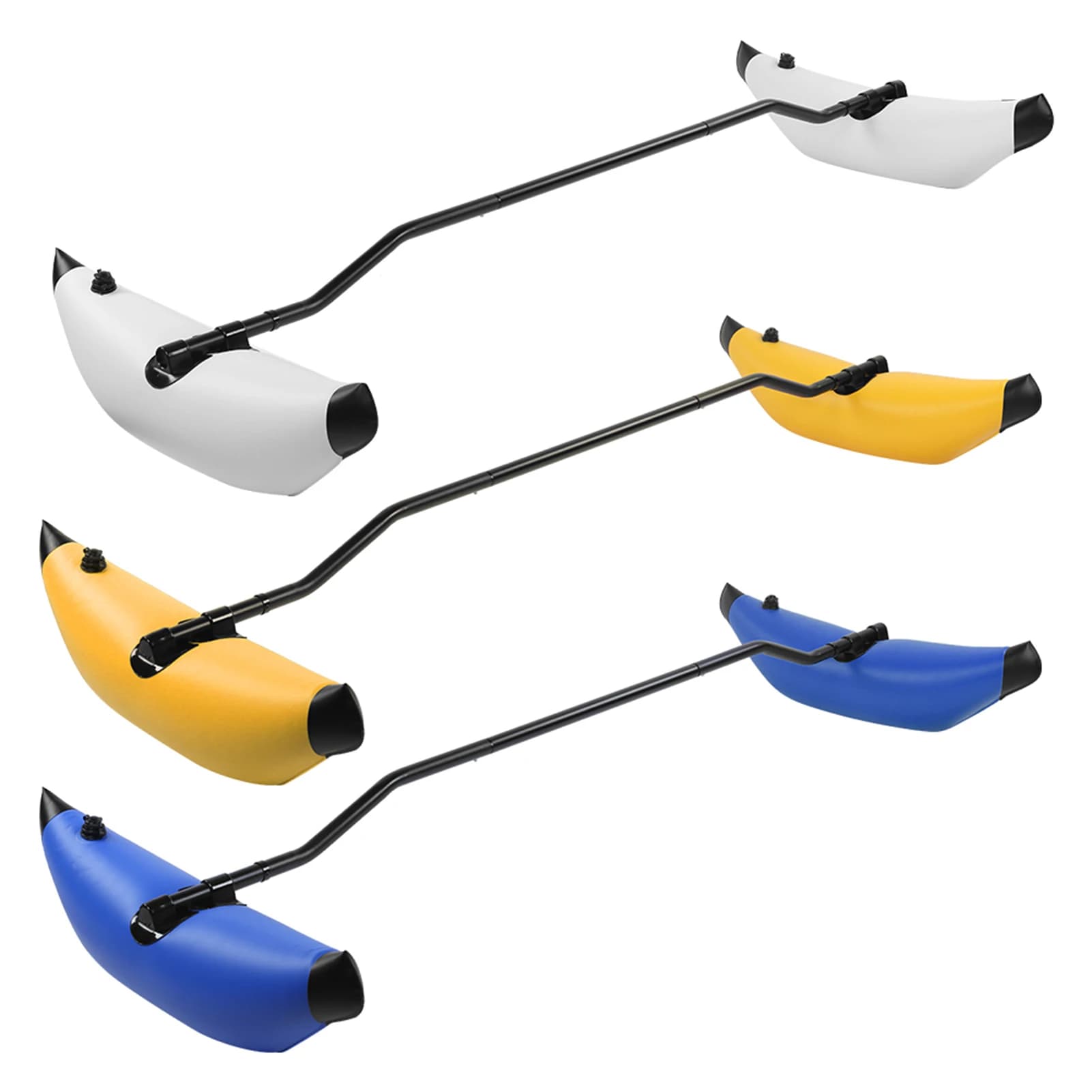 NUOVO Stabilizzatore per Kayak Gonfiabile, Kit Stabilizzatore PVC per Canoa, Accessorio Galleggiante per Imbarcazioni