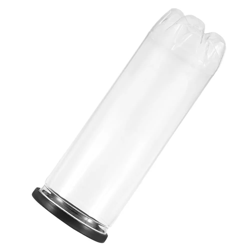 Contenitore Trasparente per Palline da Tennis, Bottiglia Portatile in PVC, Organizzatore per Palline Piccole, Accessorio per Tennis