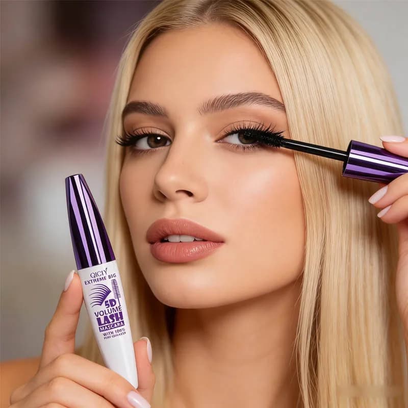 Eyeliner nero stereoscopico, resistente all'acqua e al sudore, adatto per il trucco di Halloween, per creare ciglia naturali e incurvate
