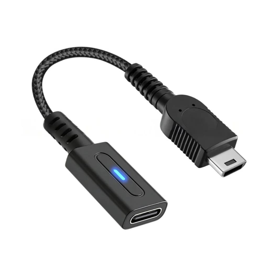 Cavo di Ricarica USB Type C PD per Console di Gioco PSP GO PSP 1000 2000 3000, Cavo di Alimentazione per PSV GBA SP Wii U 3DS NDSI XL LL NDSL