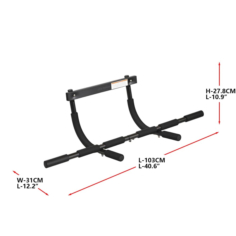 Dingfeng Metal Adjustable Horizontal Traction Bar for Wall Strength Training