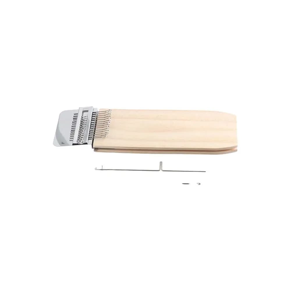 Portable Rectangular Patching Sewing Accessories Mending Braiding Loom Darning Machine Weave Tool Textile Tool