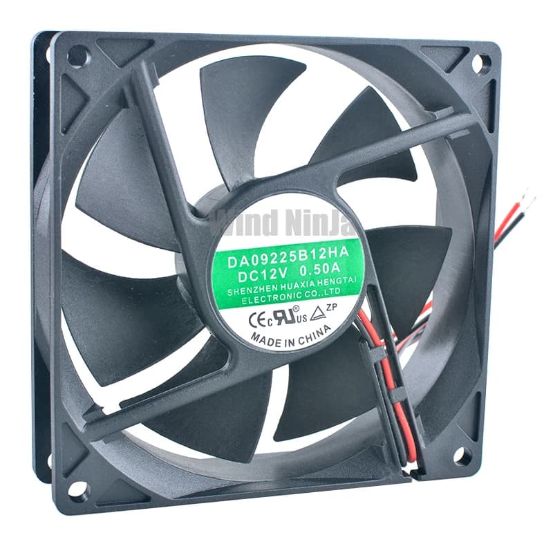 DA09225B12HA Ventola da 9,2 cm 92 mm 92x92x25 mm DC12V 0,50 A Ventola di raffreddamento con doppio cuscinetto a sfere per alimentatore CPU del telaio