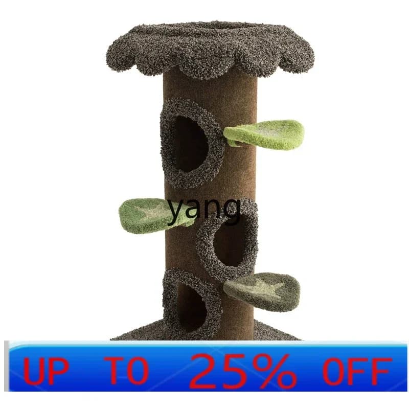 CX casa sull'albero struttura per arrampicata ad angolo foro per albero gatto peluche nido per gatti tiragraffi forniture per gatti