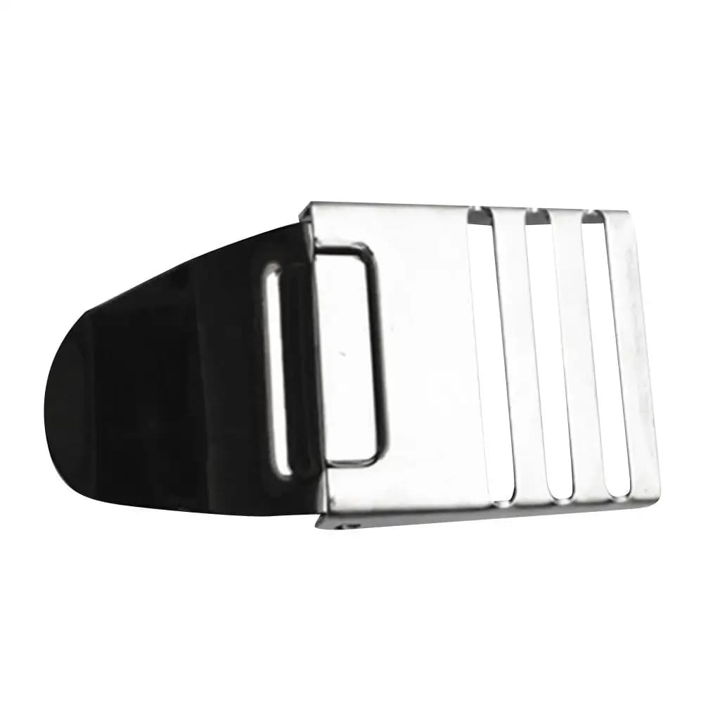 Stainless Steel Three Slot Weight Belt Buckle Quick Release for Scuba Diving Harness Snorkeling Equipment