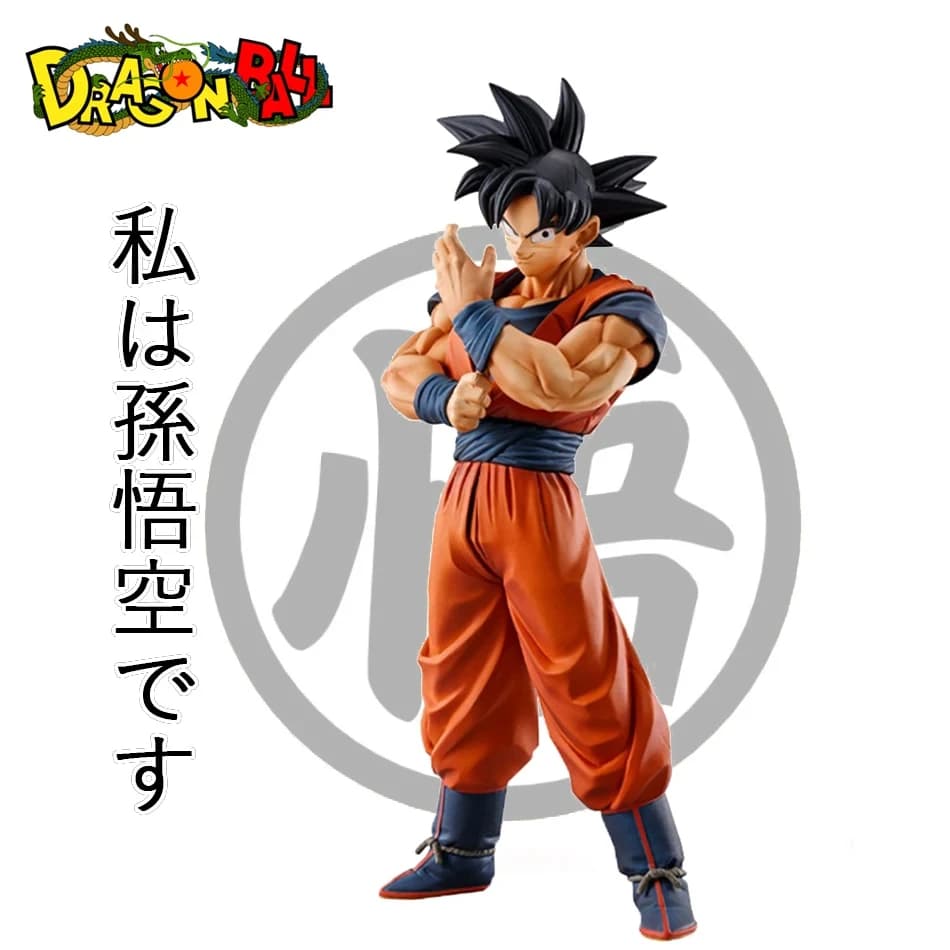 27 cm Anime Dragon Ball Z Goku Figura Goku con Scouter Figurine Statua in PVC Action Figures Collezione Modello Giocattoli Regali