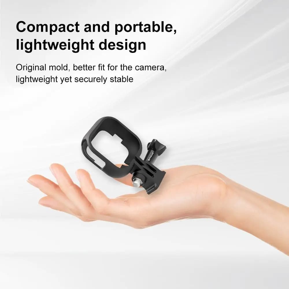 PULUZ PC Plastic Mini Frame Adapter Base Mount For Insta360 GO Ultra Action Cameras Protective Case AccAccessories