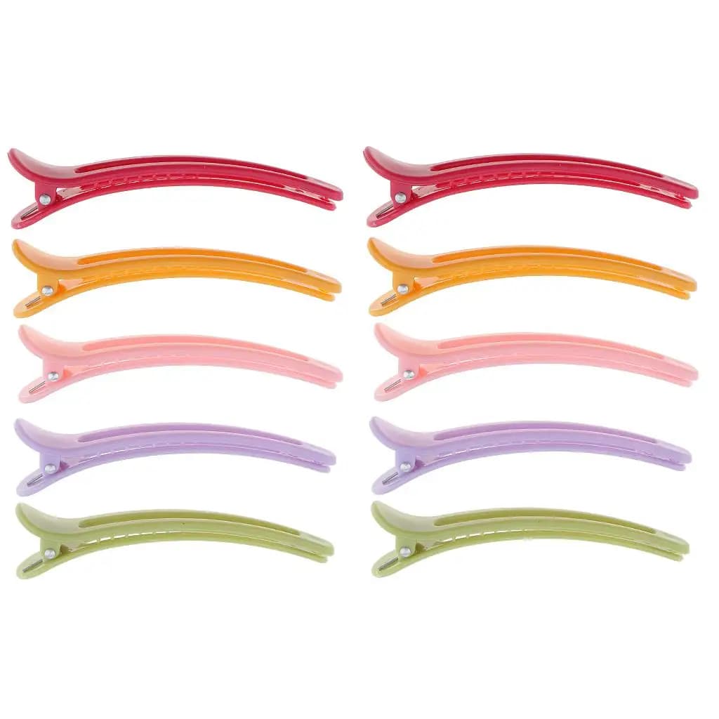 Set di fermagli per capelli da donna in plastica per parrucchieri, per lo styling fai-da-te e l'uso quotidiano