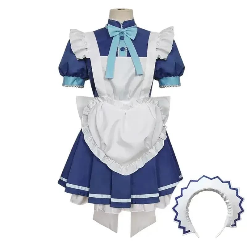 Costumi cosplay unisex Anime Cos Aizawa Minto Outfit Set per feste di Natale di Halloween Abiti uniformi
